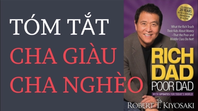 Tóm tắt sách Cha Giàu Cha Nghèo: Bí kíp tài chính cho mọi người.