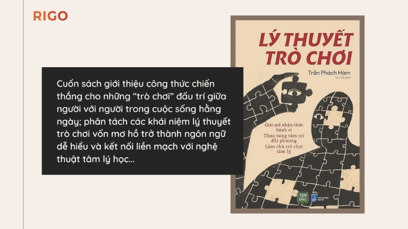 Đọc sách Lý thuyết trò chơi để làm chủ tư duy chiến lược.
