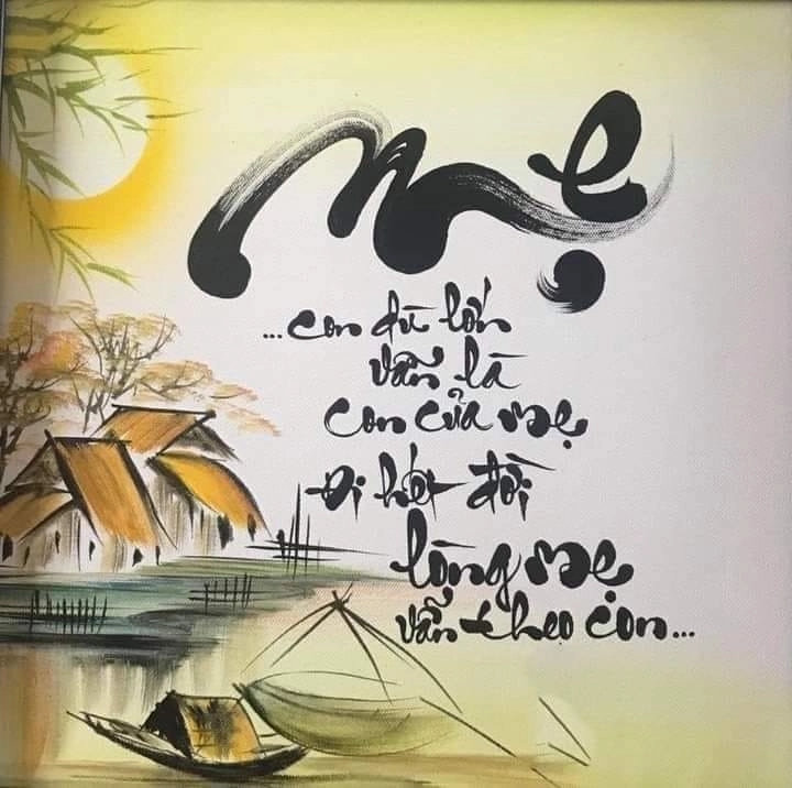 Dòng thơ viết về Công ơn của mẹ
