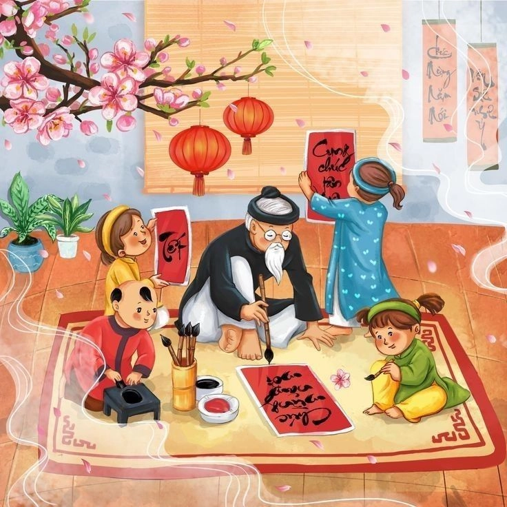 Tết rộn ràng vui qua Bài thơ Tết Về Đến Ngõ
