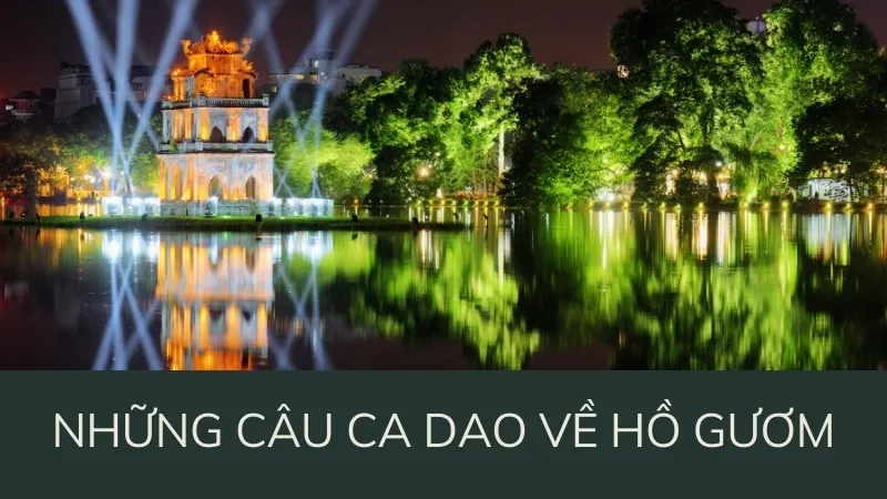 Những câu ca dao về Hồ Gươm