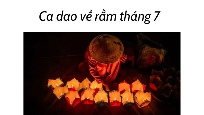 Ca dao về rằm tháng 7