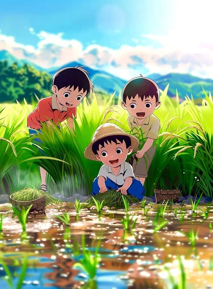 Trọn vẹn một trời ký ức Tuổi thơ