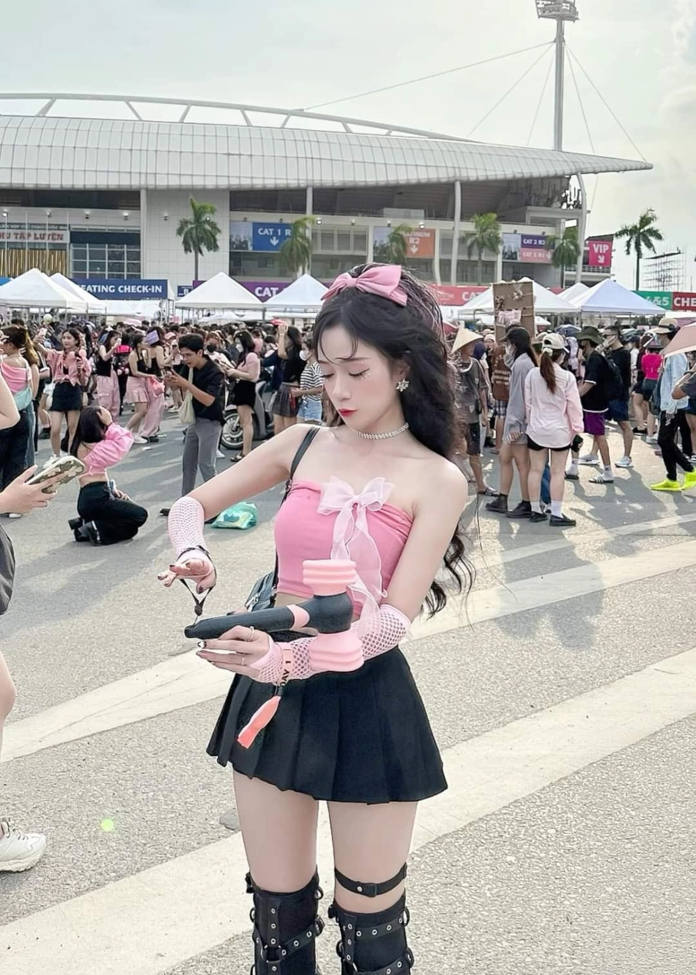 Đào Lê Phương Hoa vũ điệu Làng Lá TikTok triệu view 