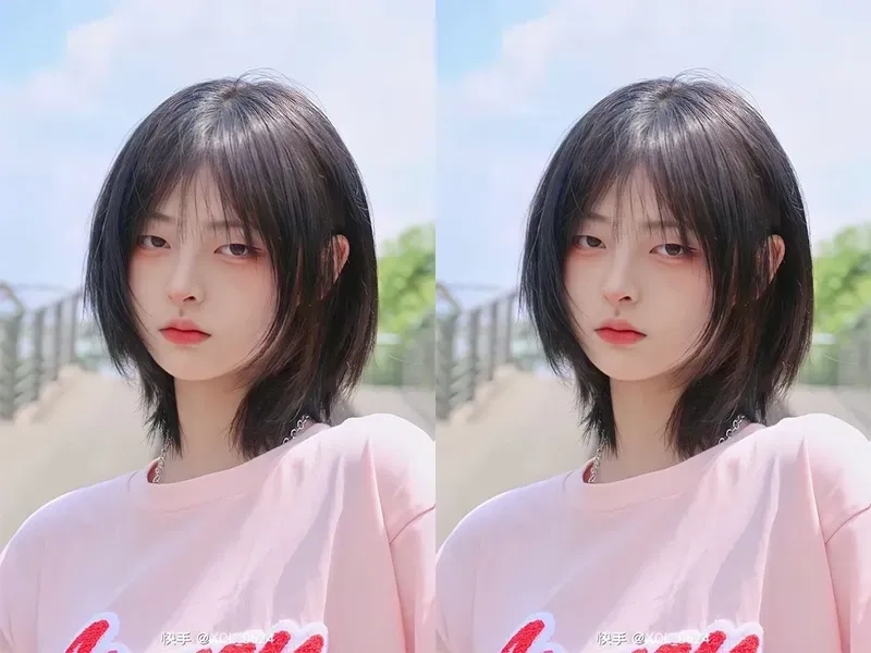 Tóc ngắn uốn đuôi nhẹ hàn quốc là lựa chọn lý tưởng cho nàng công sở
