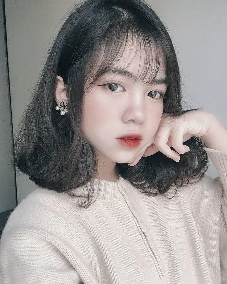 Các kiểu tóc ngắn ngang vai giúp che khuyết điểm hiệu quả