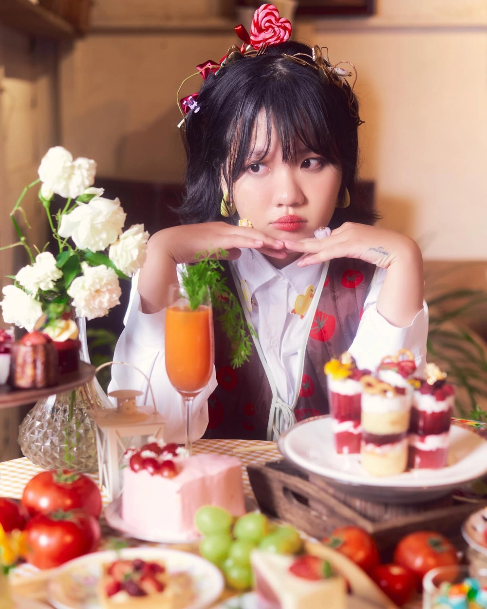 Avatar cô gái thần thái tự nhiên dễ thương 