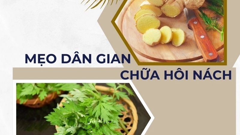 Những mẹo chữa hôi nách dân gian phổ biến
