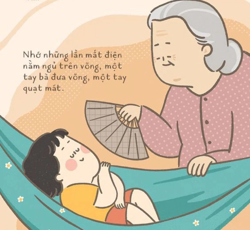 Lời Ru cháu vọng giữa chiều quê