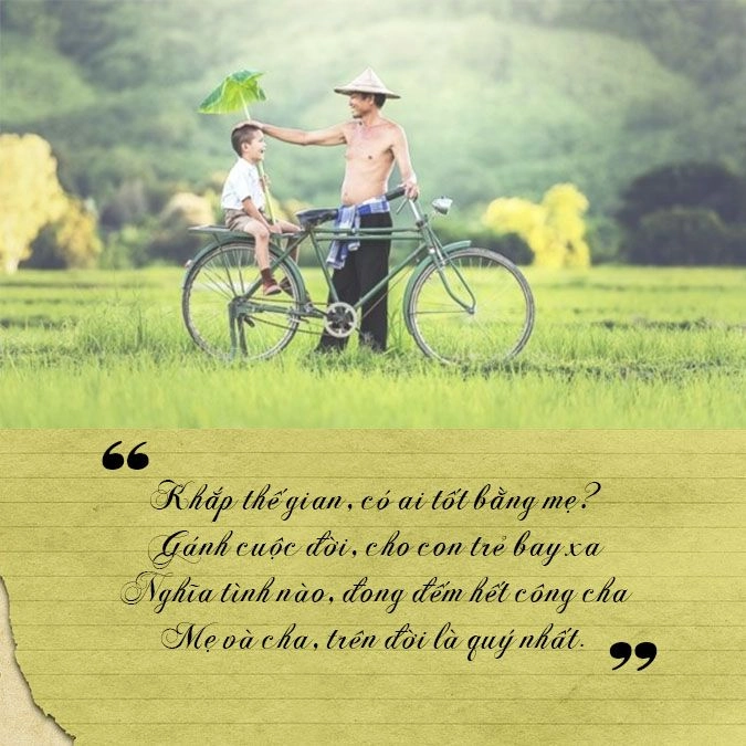 Những bài thơ về cha ghi dấu Bàn tay của cha