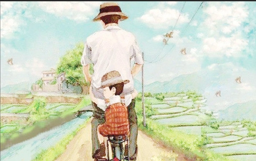 Bài thơ về tình phụ tử ấm áp gọi tên Thiên thần của cha