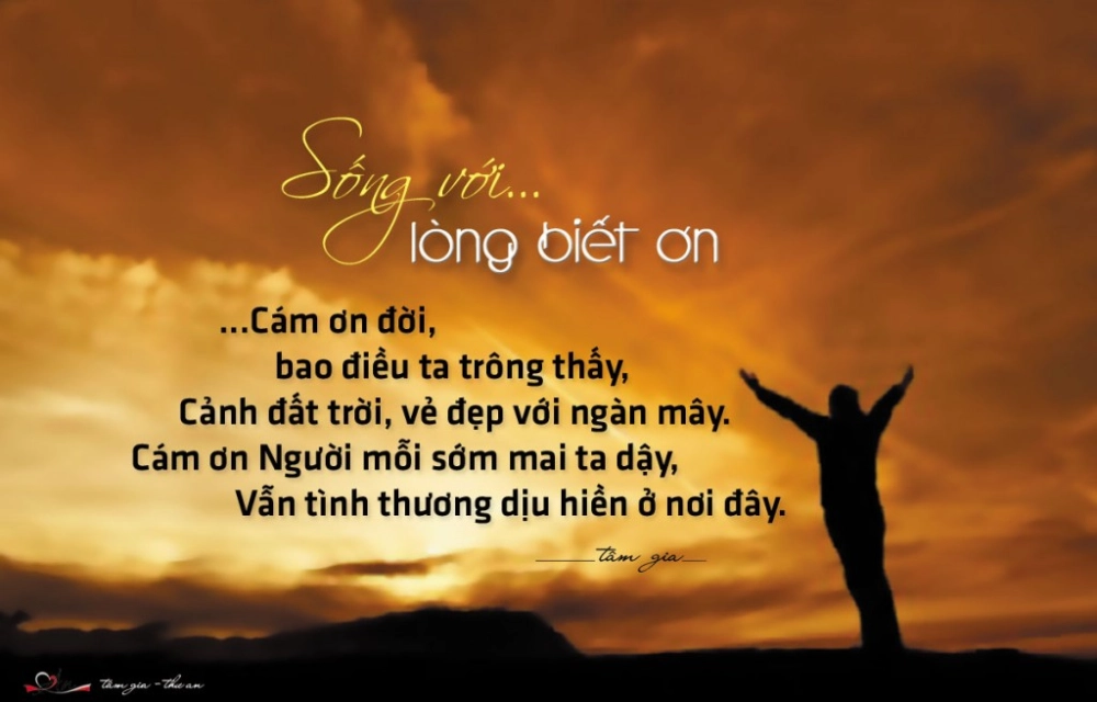 Chạm đến trái tim Lòng biết ơn
