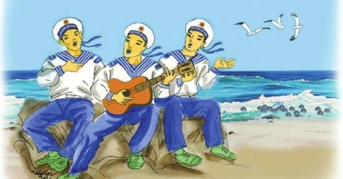 Các bài thơ về người lính chất chứa Lời người lính đảo sâu xa