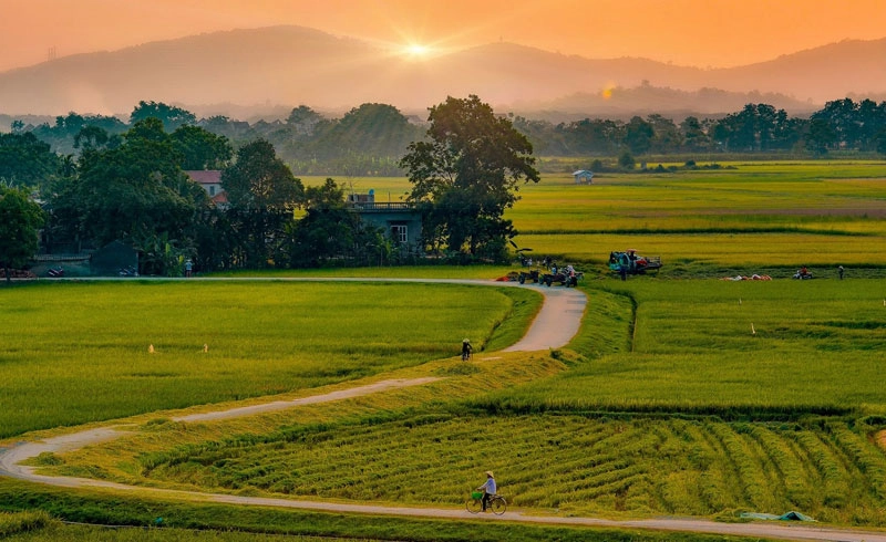 Yên ả dịu dàng Cảnh thanh bình