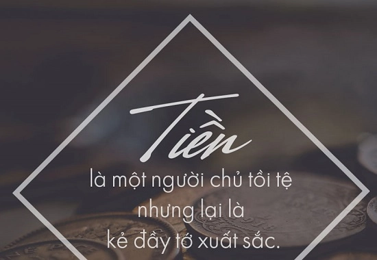 Câu chữ xoáy sâu chuyện Tiền