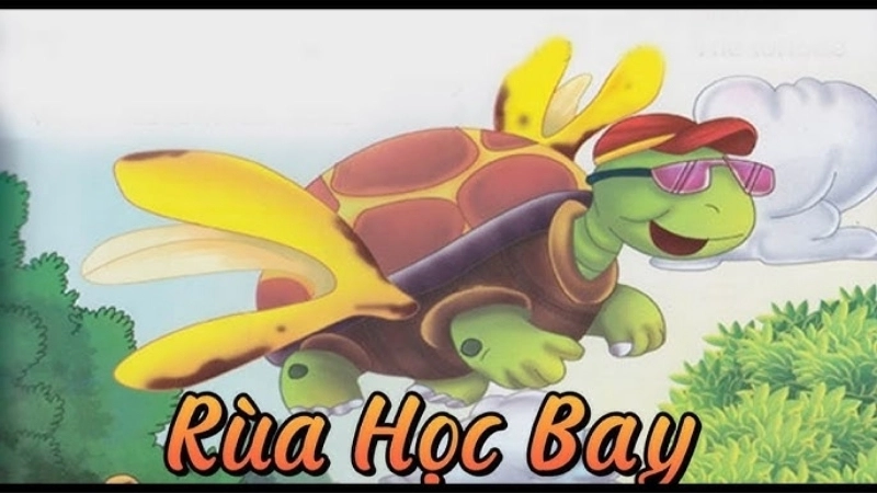 Phân tích nhân vật rùa thể hiện rõ tính cách cứng đầu và bài học rút ra từ truyện