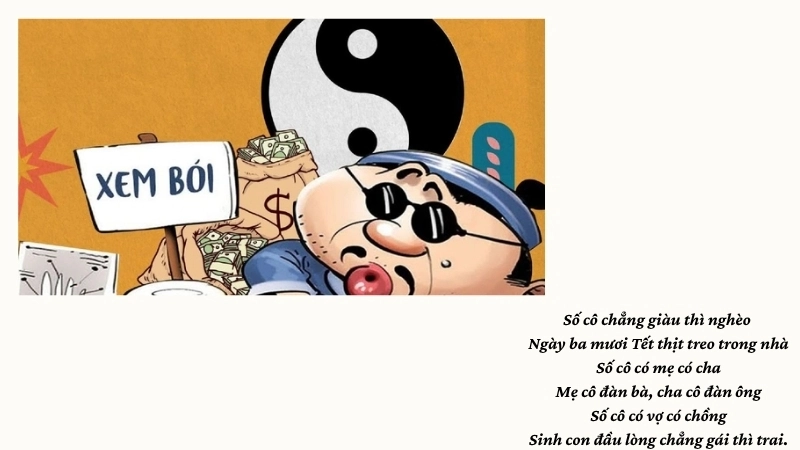 Số cô chẳng giàu thì nghèo Ngày ba mươi Tết thịt treo trong nhà