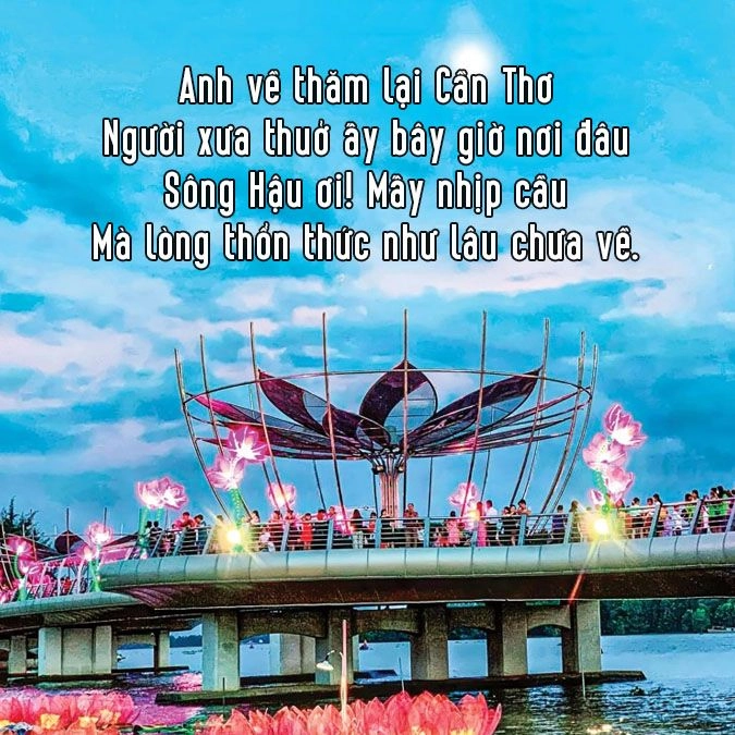 Lưu giữ hoài Cần Thơ nỗi nhớ