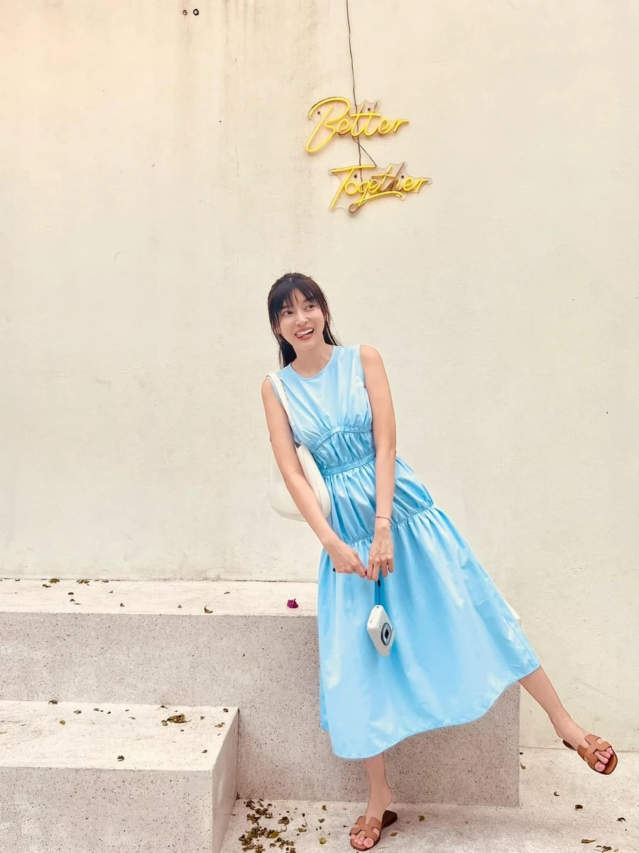 Diễn viên Cao Thái Hà trong phim Bão Ngầm vai Hạ Lam mạnh mẽ