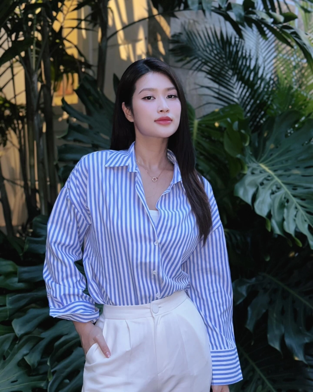 Hoa hậu Đoàn Thiên Ân là ai Người đẹp Long An tài sắc vẹn toàn