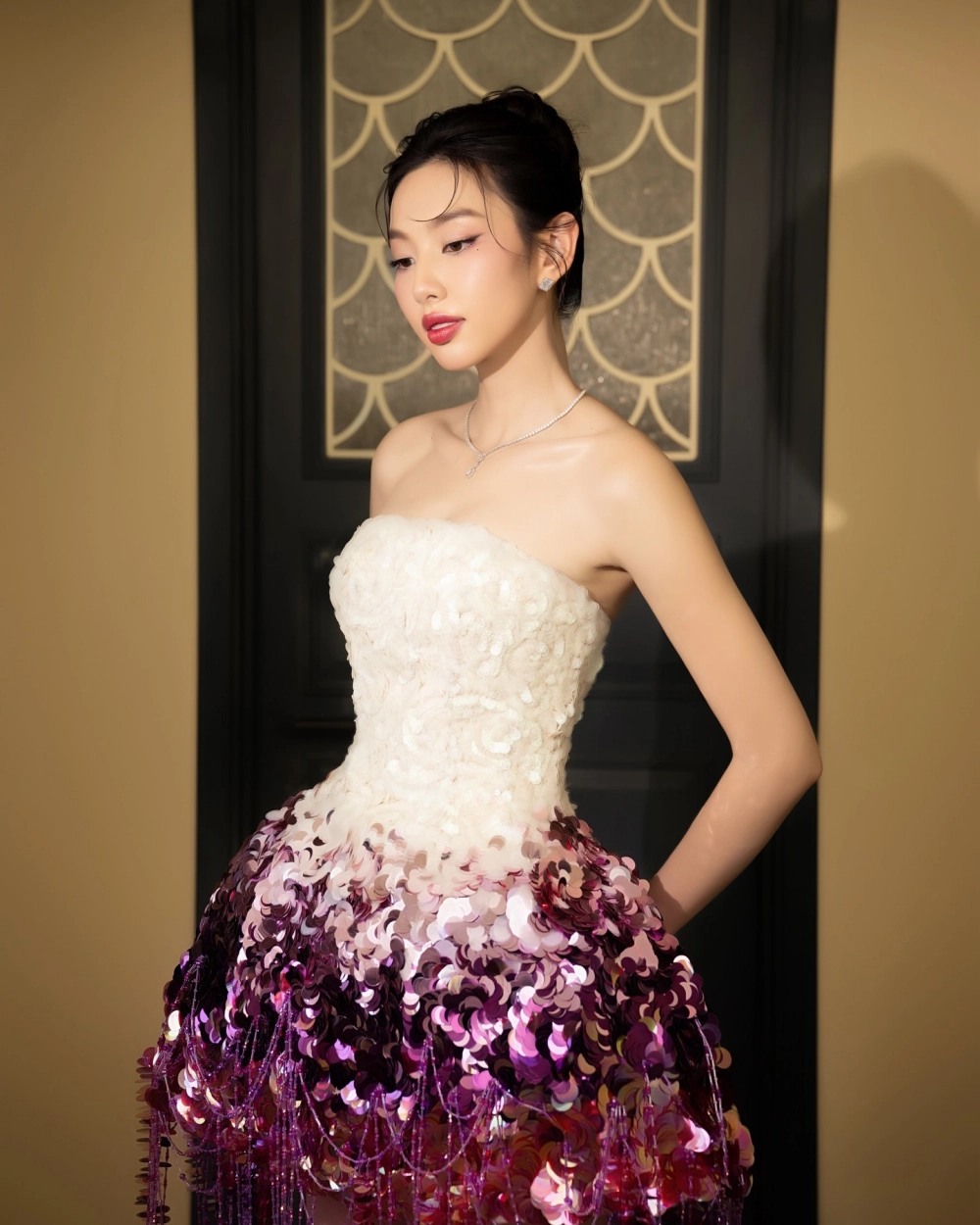 Hoa Hậu Nguyễn Phúc Thủy Tiên không có thông tin liên quan Thùy Tiên 