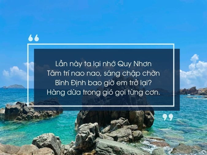 Thơ về Quy Nhơn ghi dấu Quy Nhơn phố