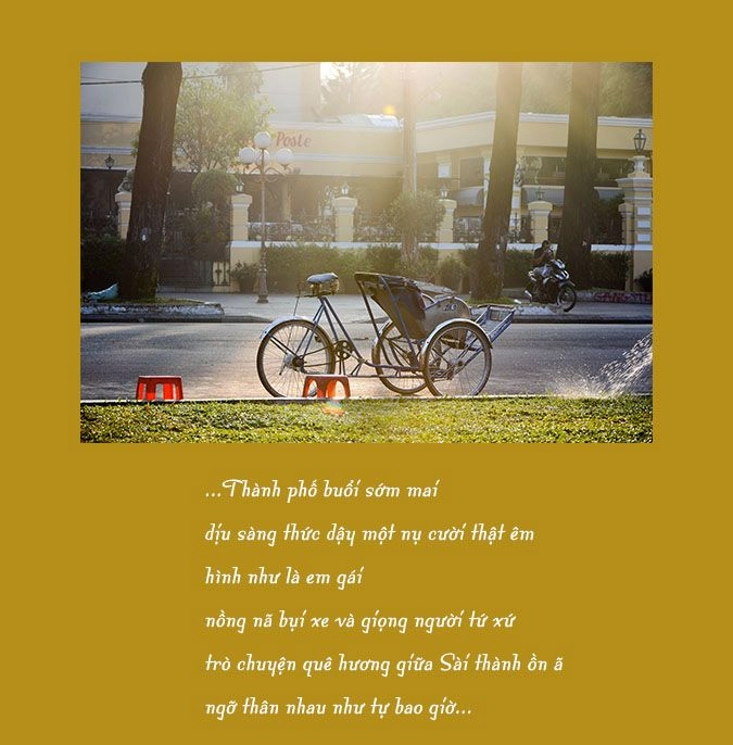 Gửi trọn nhớ thương Sài Gòn thành phố tôi yêu