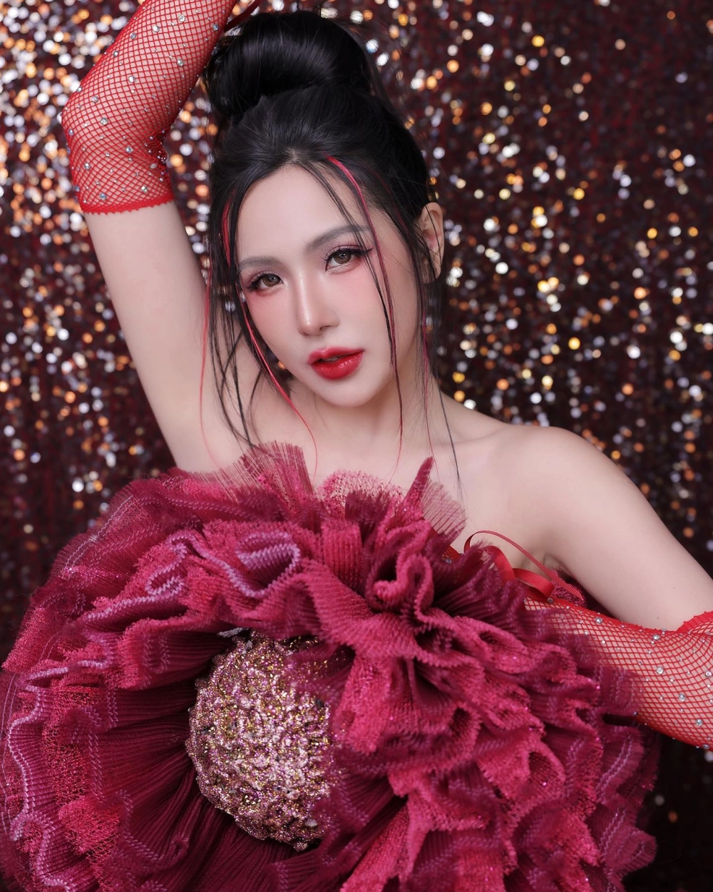 Viên Vibi bio tiktoker sinh 1995 quê Bình Thuận 1m60 