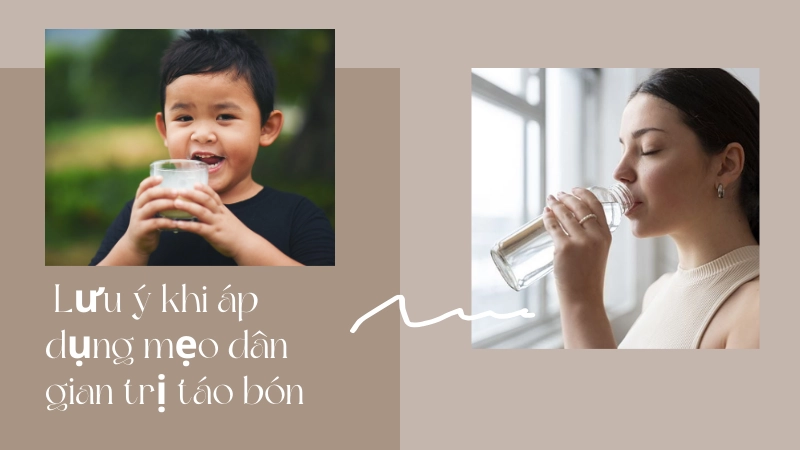 Duy trì thói quen uống đủ nước mỗi ngày để hệ tiêu hóa khỏe