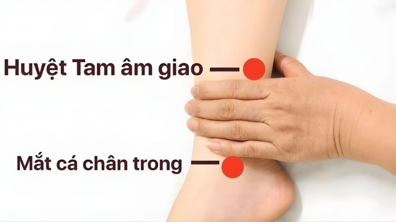 Điểm huyệt cực nhanh giải tỏa cơn co thắt